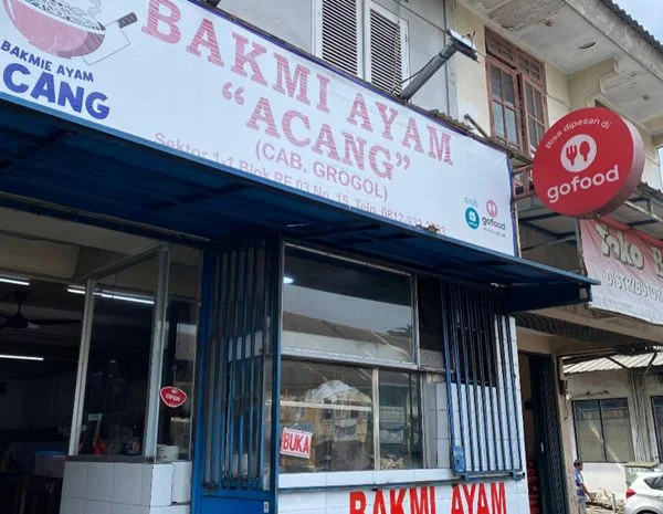 12 Tempat Makan di Tangerang Raya yang Enak dan Terkenal 7 Bakmi Ayam Acang BSD