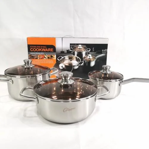 Calypso Panci Set 3 in 1 – Praktis, Tahan Lama, dan Serbaguna 1 Calypso Panci Set 3 in 1 Multifungsi Stainless Steel