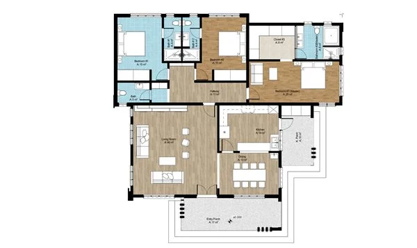 10 Denah Rumah Minimalis 3 Kamar yang Paling Banyak Dicari 11 Denah Rumah 3 Kamar yang Bisa Diubah jadi 4 Kamar