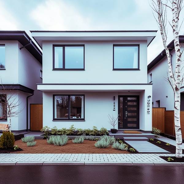 Desain Rumah 2 Lantai Minimalis Sederhana