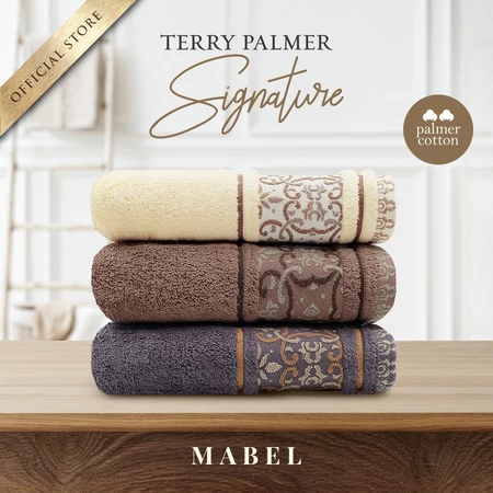 Handuk Terry Palmer Signature Mabel 70x140cm – Bath Towel Lembut 1 Handuk Terry Palmer Signature Mabel 70x140cm