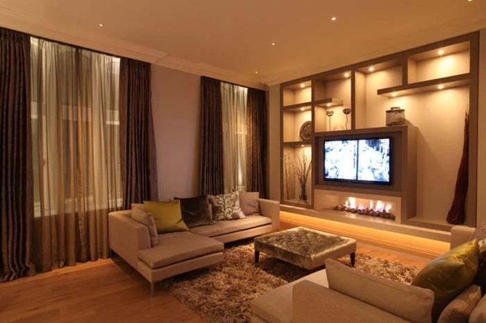 Pencahayaan Dramatis pada Desain Interior Apartemen