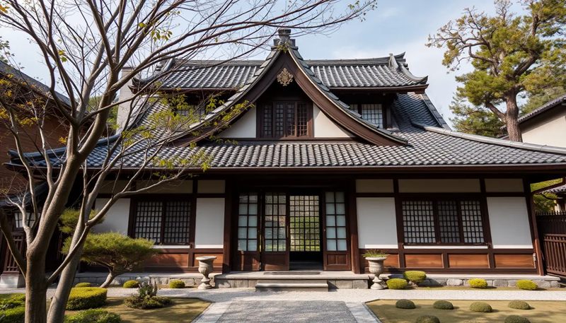 10 Rumah Gaya Arsitektur Jepang Dari Tradisional hingga Modern 2 Rumah Gaya Arsitektur Tradisional