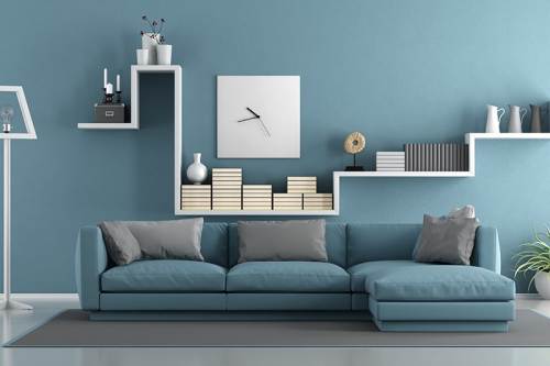 8 Warna Cat Ruangan Tamu yang Sejuk Wajib Coba! 6 Warna Cat Ruangan Tamu Warna Baby Blue