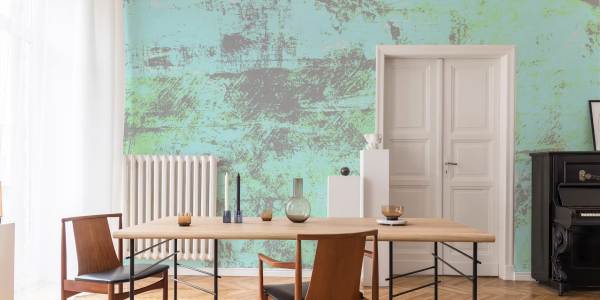 25 Inspirasi Wallpaper Ruang Makan Idaman Yang Elegan 19 ruang makan wallpaper Wallpaper Mint Pastel